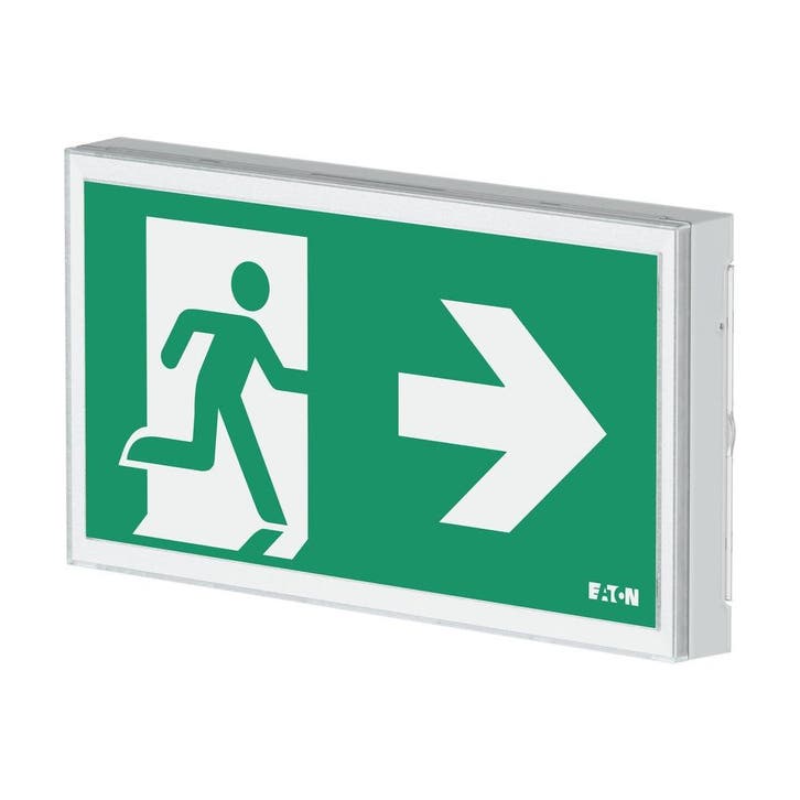 Eaton FlexiTech LED Panneau De Sortie De Secours 30M IP66 -, Bricolage & Construction, Éclairage de chantier, Envoi
