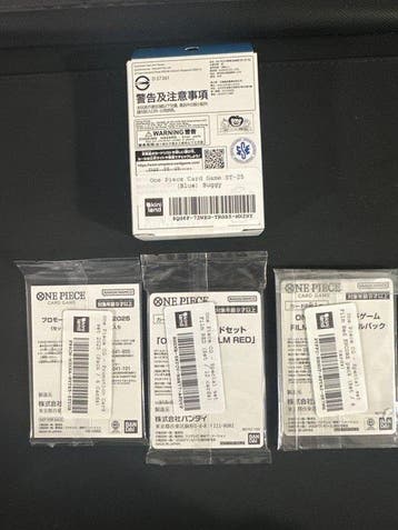 Bandai - 4 Carte scellée - One Piece