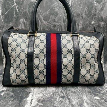 Gucci - GG Pattern Sherry Line - Sac de marin, Nieuw