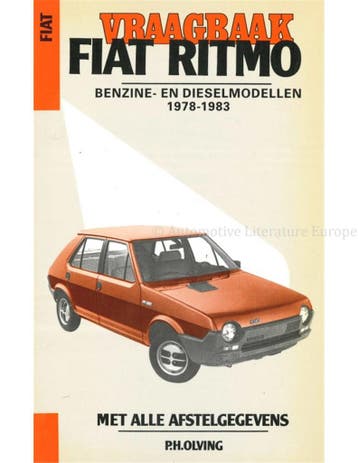 1978-1983 FIAT RITMO 60 | 65 | 75 | 85 SUPER, BENZINE |