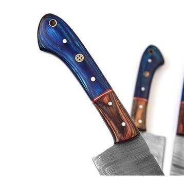 Keukenmes - Chefs knife - Staal, Hout - Noord Amerika - RCS