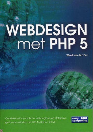 WEBDESIGN MET PHP 5 9789045641904 van der Ward, Verzenden, Van der Ward