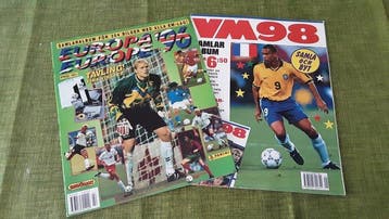 1996 Panini Euro Cup 96 Panini World Cup 98 VM edizione, Collections