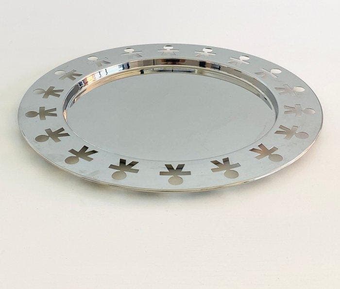 Alessi - King-Kong - Dienblad - Girotondo - Staal, Antiquités & Art, Antiquités | Meubles | Chaises & Canapés