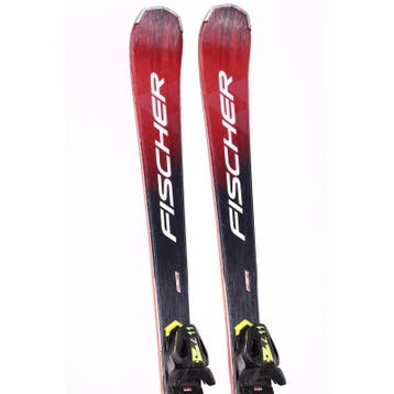 157 178 skis FISCHER RC4 THE CURV PRO TI, grip walk + Fisch, Verzenden, Gebruikt, Fischer