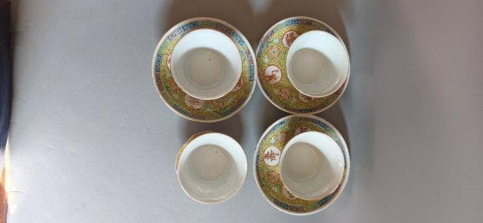 Theeservies (8) - Keramiek, Antiquités & Art, Antiquités | Autres Antiquités