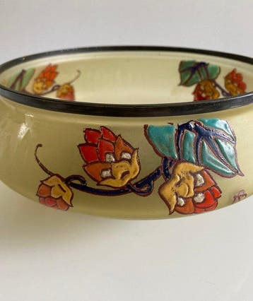 Art Nouveau Bak - Glas - 1910-1920 - Legras / Saint-Denis
