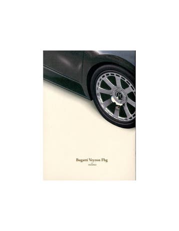 2008 BUGATTI VEYRON FGB PAR HERMES PERSMAP + CD, Ophalen of Verzenden