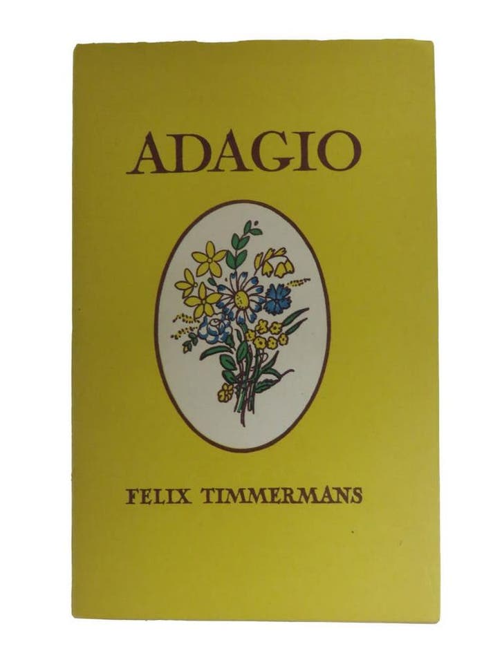F. Timmermans - Adagio, Livres, Livres Autre, Envoi