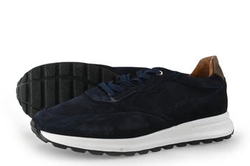 Stefano Lauran Sneakers in maat 44 Blauw, Kleding | Heren, Schoenen, Zo goed als nieuw, Sneakers, Stefano Lauran, Verzenden