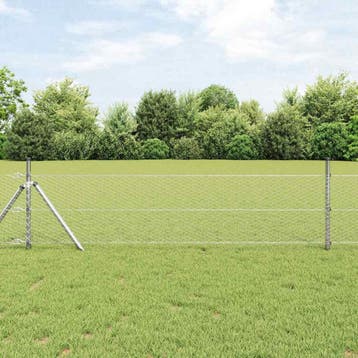 vidaXL zeshoekig gaashek met grondbevestiging 50 x 0,6 m, Verzenden, Nieuw