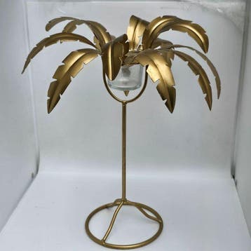 Chandelier - Laiton - style Hollywood Regency