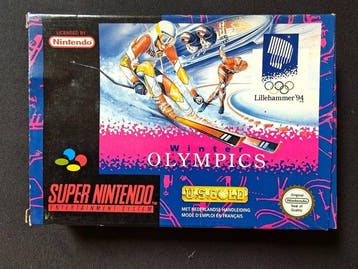Nintendo - Snes - super nintendo - winter Olympics, Nieuw
