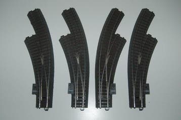 Märklin H0 - 24671/24672/74490 - Modeltreinsporen (8) - 4x, Hobby en Vrije tijd, Nieuw