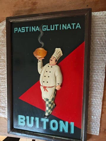 Wanddecoratie - Pastina Glutina Buitoni, Antiek en Kunst