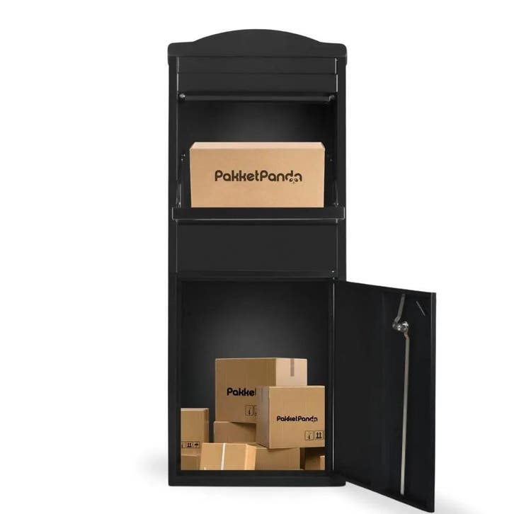 2e kans - PakketPanda Multi Frontbox - XXXL Pakketbrievenbus, Tuin en Terras, Brievenbussen, Staande brievenbus, Nieuw, Staal