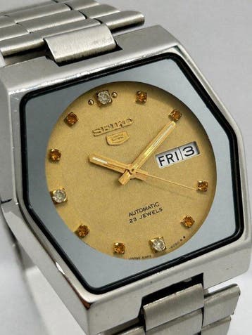 Seiko - Seiko 5 Automatic Day-Date - Zonder minimumprijs -