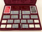 Pierre Cardin - Jeu de poker - Velours Bourgogne