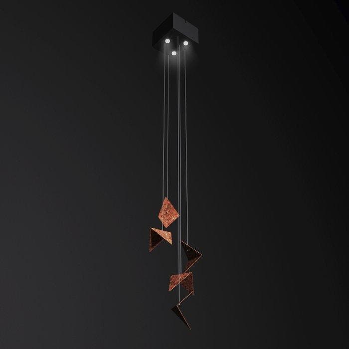 Gie El - Kroonluchter - Staal - FINE roest LGH1001, Antiek en Kunst, Kunst | Designobjecten