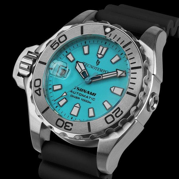 Tecnotempo - Automatic Diver 1000M Tsunami - Limited, Bijoux, Sacs & Beauté, Montres | Hommes