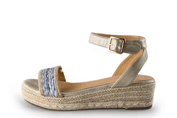 Ayana Sandalen in maat 41 Goud, Kleding | Dames, Overige kleuren, Verzenden, Sandalen of Muiltjes, Zo goed als nieuw
