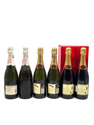 G. H. Mumm, Cordon Rouge, Brut & Cuvée Privilège - Champagne, Verzamelen, Nieuw