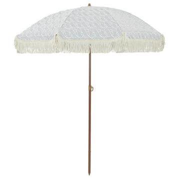 Strandparasol 160x160cm | Retour deal | Sla nu toe!, Verzenden, Strandparasol