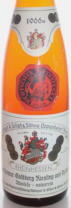 1966 Auslese Oppenheimer Goldberg Riesling + Silvaner -, Verzamelen, Nieuw