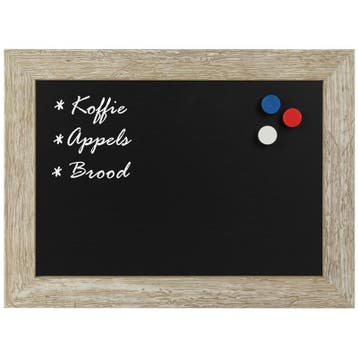 Krijtbord Magnetisch Capella Crème 40x60 cm, Verzenden, Nieuw