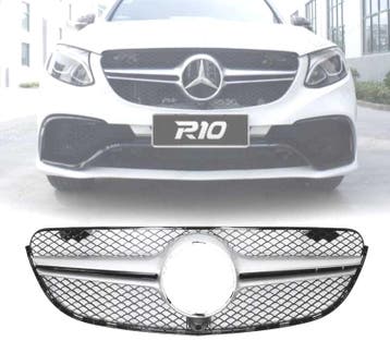Calandre Pour Mercedes Glc X253 Look Sport 15-18 Fond Noir C, Verzenden