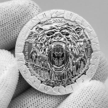 Duitsland. 5 Mark 2026 – Bödvar Saga: Loss – 1 oz Silver
