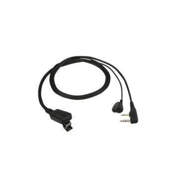 Bieden: Icom EMC-11 Clip Microphone with Earphone for Handh, Ophalen of Verzenden