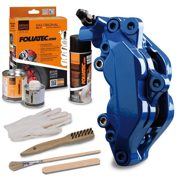 Foliatec Remklauwlakset | RS blauw | 3 Komponenten, Autos : Divers, Tuning & Styling, Envoi