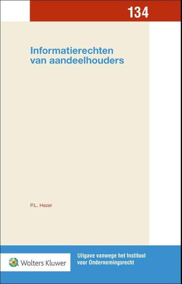 Informatierechten Van Aandeelhouders |  | Nieuw, Verzenden, Nieuw