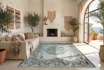 Koninklijk vintage - Vloerkleed - 280 cm - 175 cm - met, Huis en Inrichting, Nieuw