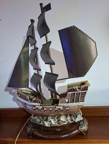Bureaulamp - Messing, Brons