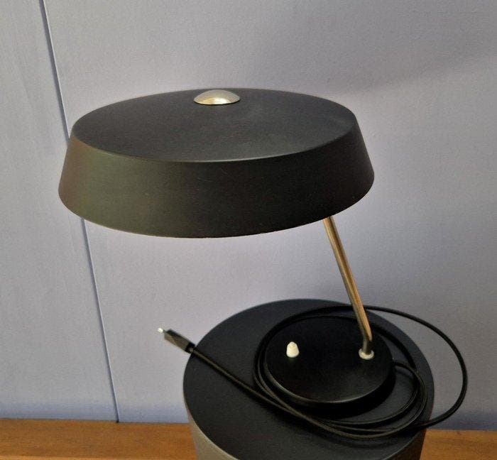 VEB Narva Leuchtenbau - Bureaulamp - Metaal - VEB Narva, Antiquités & Art, Antiquités | Meubles | Chaises & Canapés