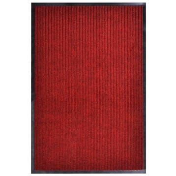 vidaXL Deurmat 117x220 cm PVC rood, Verzenden