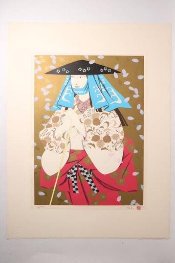 Morita Kohei — Mugen Nyonin Yraku-zu Visie op etherische
