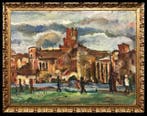 Tosca Tillony (1902-?) - Roma: Rovine del Campidoglio