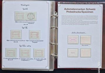 Schweiz - Exclusief: Automaatzegels met plaatfouten, typen +, Postzegels en Munten, Postzegels | Europa | België, Gestempeld
