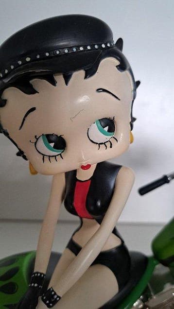 Hearst/FS - Betty Boop - 1 - Betty Boop on Motorcycle