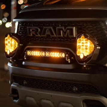 Baja Designs 2021+ Dodge Ram TRX 20in OnX6/S8 Grill Mount, Ophalen of Verzenden