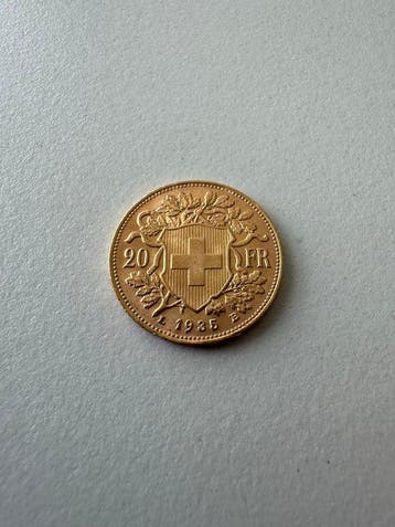 Zwitserland. 20 Francs Vreneli / Helvetia 1935 -L B - Gold