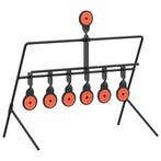 vidaXL Resetdoel Zwart 38 x 20 x 33.5 cm Staal, Sport en Fitness, Verzenden, Nieuw