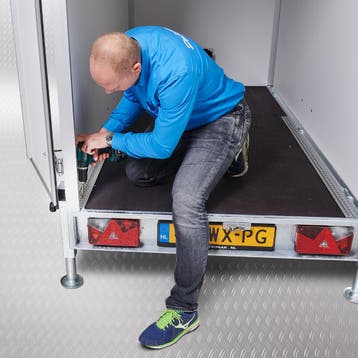Datona Bindrails (2 stuks) voor bedrijfswagens - 150 cm -, Ophalen of Verzenden, Nieuw