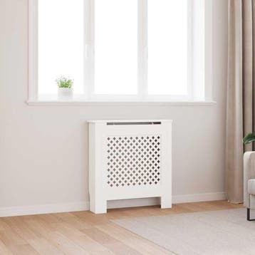 vidaXL Radiatorombouw 78 cm MDF wit, Doe-het-zelf en Bouw, Verzenden, Nieuw