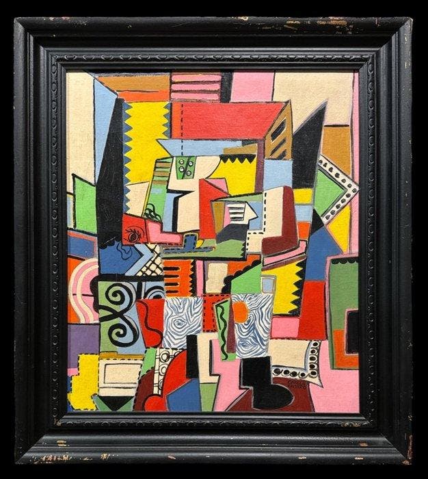 École Contemporaine (XX) - Paris 1919, Antiek en Kunst, Kunst | Schilderijen | Klassiek