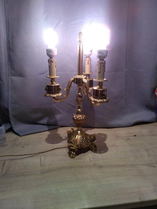 Chandelier - Bronze - Chandelier bronze, Antiquités & Art, Curiosités & Brocante