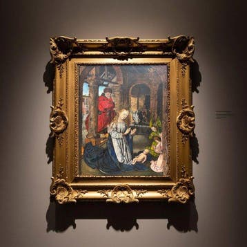 After Hans Memling (1430-1494) - La adoración de los